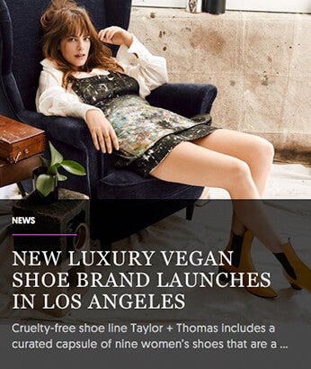 NEW LUXURY VEGAN SHOE BRAND LAUNCHES IN LOS ANGELES